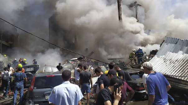 Взрыв на рынке «Сурмалу» в Ереване