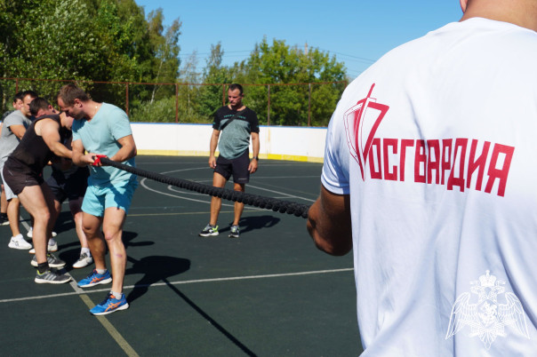 В Иванове росгвардейцы приняли участие в спортивном празднике