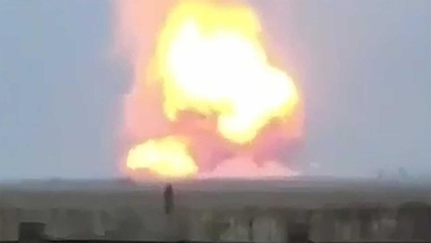 В Крыму на складе в районе села Майское сдетонировали боеприпасы