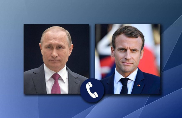 Телефонный разговор с Президентом Франции Эммануэлем Макроном