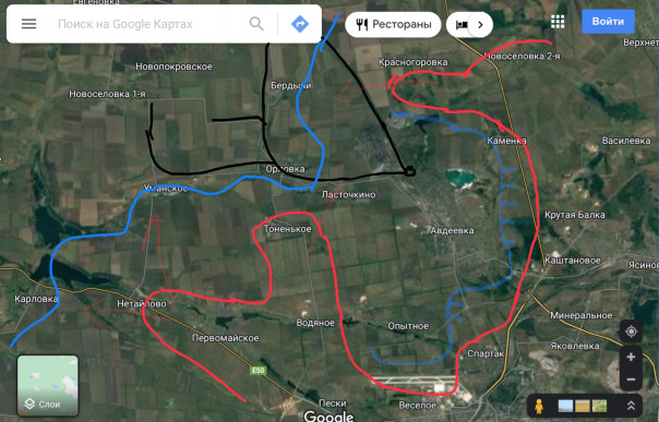 Оперативное окружение Авдеевки