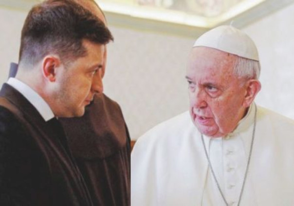 Папа Римский недоволен Зеленским
