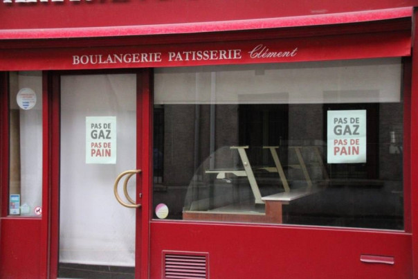 Во Франции массово закрываются булочные: "нет газа - нет хлеба".