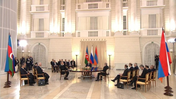 Путин, Алиев и Пашинян согласовали совместное заявление по Карабаху