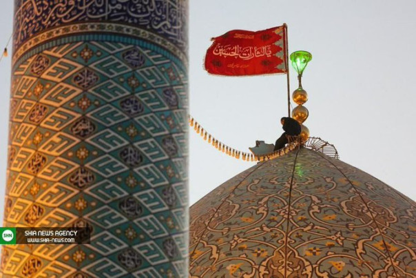 Власти Ирана подняли Красное Знамя Возмездия над куполом мечети Джамкаран || Итоги дня 02.11.2022