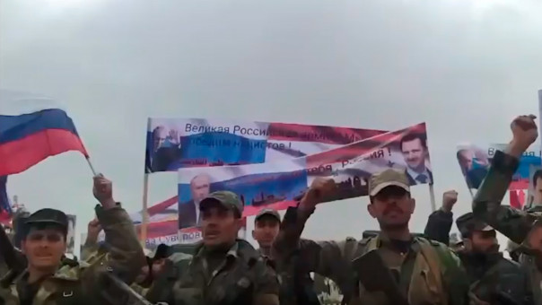 Братишки из Сирии - в поддержку России