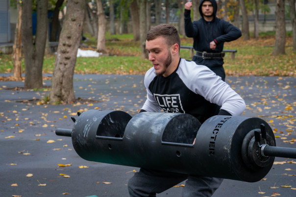 При поддержке организации "Здоровое Отечество" состоялись очередные соревнования по силовому экстриму