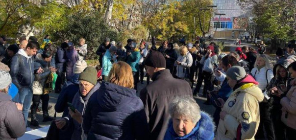 В Херсоне уже майданят