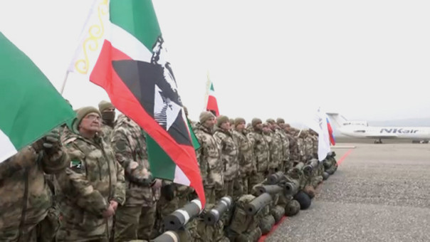 Очередная группа добровольцев из Чечни отправилась в зону СВО