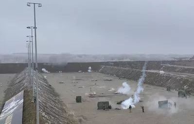 Кадыров, Кириенко и Трутнев посетили тренировочную базу спецназа в Чечне