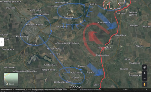 О взятии Курдюмовки