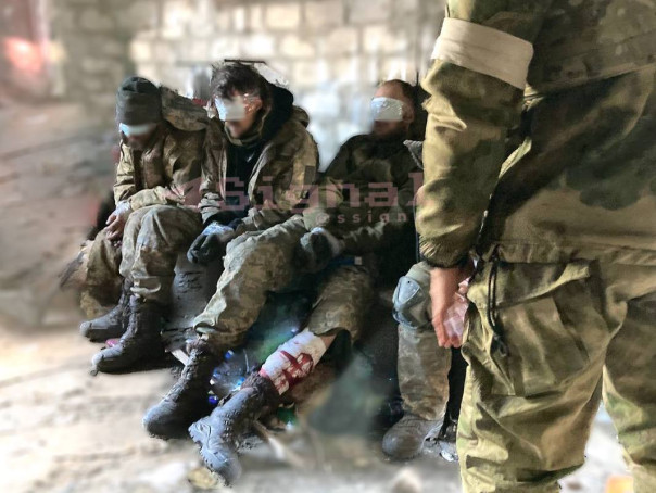 Мобилизованные штурмовики-пехотинцы из Ростова в первом же бою взяли пленных.