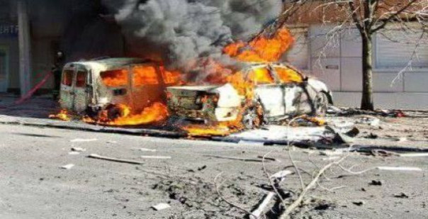 "Донбасс Арена" и рынок в центре Донецка попали под обстрел укрофашистов, погибли четыре мирных жителя