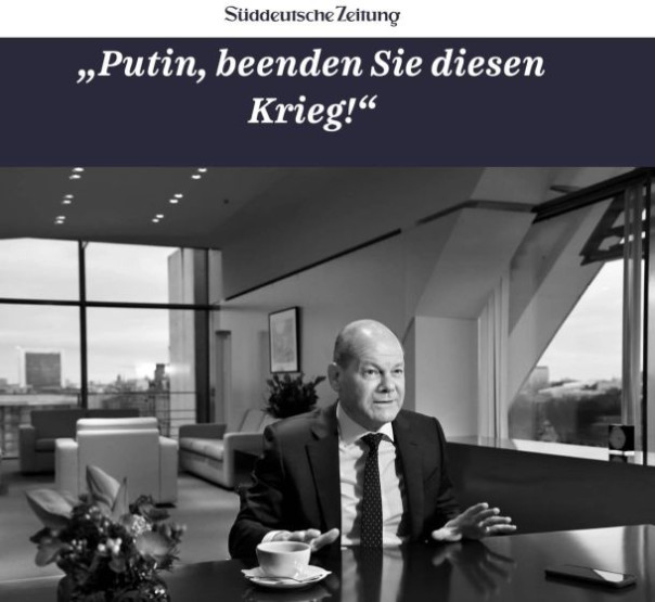 Шольц указал на возможность восстановить отношения с Россией