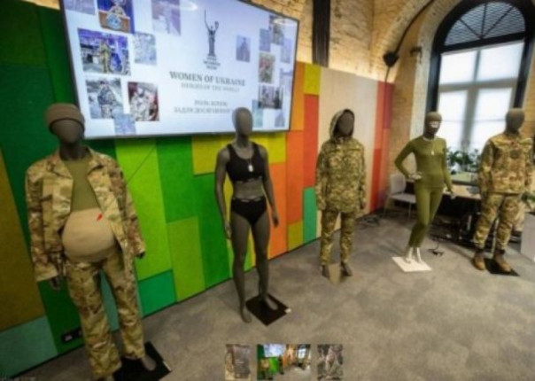 Беременные украинки готовятся защищать Киев