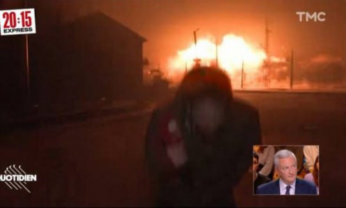 Мощный взрыв прогремел на складе боеприпасов ВСУ в Дружковке в прямом эфире французского ТВ.