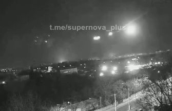 Украинское ПВО пыталось сбить русские "Герани", летящие к ТЭЦ-5