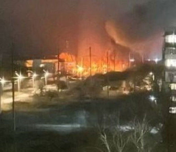 В Бердянске Запорожской области теракт - взорвался автомобиль главы района