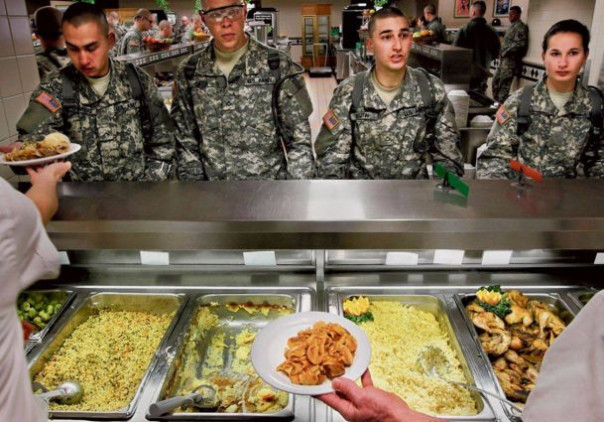 Американские военные голодают