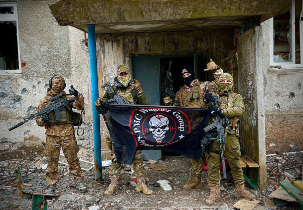 Клещеевка под Артёмовском освобождена бойцами ЧВК «Вагнер»