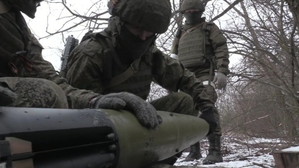 Российские артиллеристы атакуют объекты ВСУ "Краснополем"