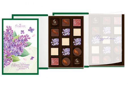 Сладкие подарки коллегам на 8 Марта от фабрики «Конфаэль»