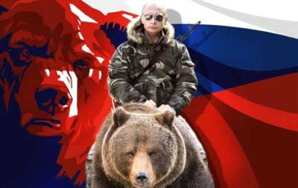 Медведь готовится к прыжку. Анатолий Урсида