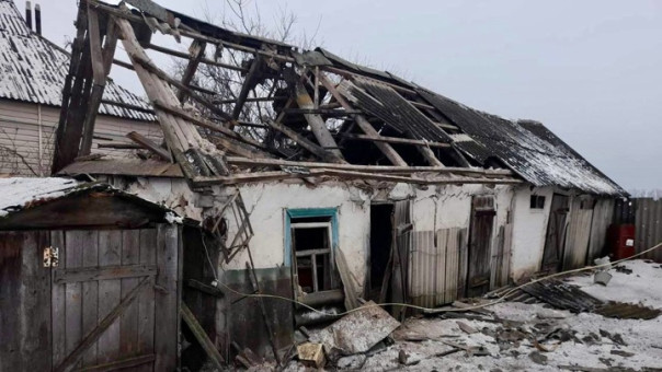 Выпущенный ВСУ снаряд разнес дом в Шебекине