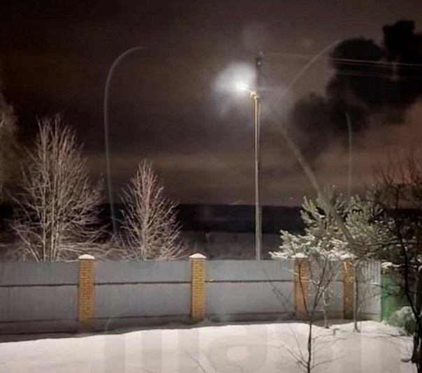 В небе около Калуги взорвался беспилотник