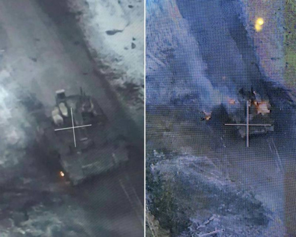 В ЛНР зафиксирована первая боевая потеря БМПТ «Терминатор»