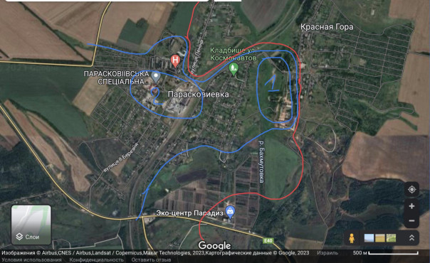 Риск контратаки в районе Бахмута