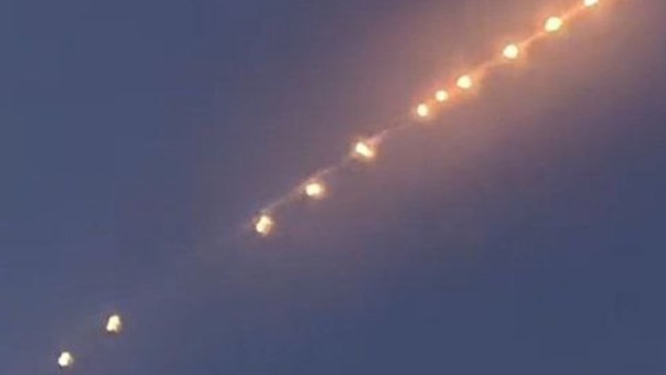 Над Китаем замечены неопознанные летающие объекты