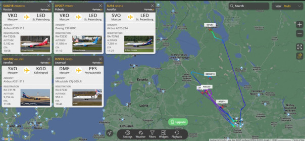 План «Ковер» в небе над Петербургом из-за возможного БПЛА отменен