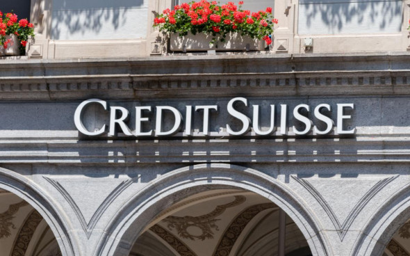 Произошел обвал акций швейцарского банка Credit Suisse