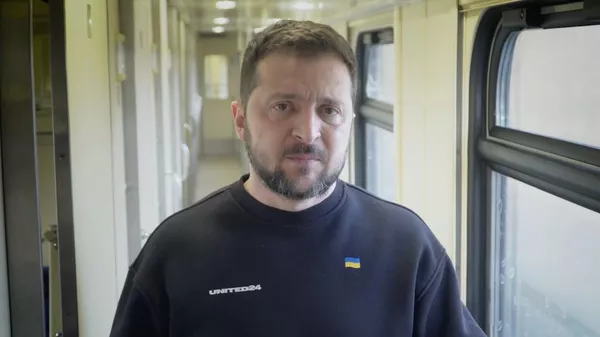 Владимир Зеленский и вагонное купе. Магия вне бункера не работает