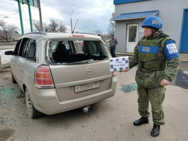 Обстрелян Алчевск