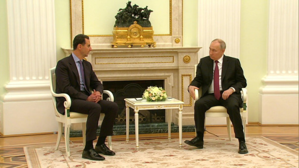 Владимир Путин отметил вклад России в стабилизацию обстановки в Сирии, Башар Асад выразил поддержку СВО на Украине