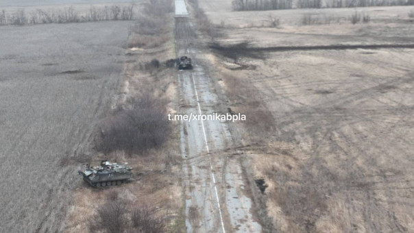 Разгром колонны американской бронетехники | Запорожское направление (19.03.23) - разведка боем "дубль два"