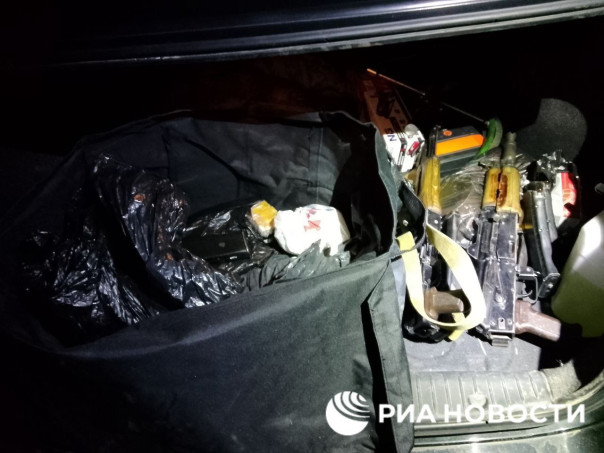 Спецслужбы задержали в Мелитополе автомобиль с диверсантами