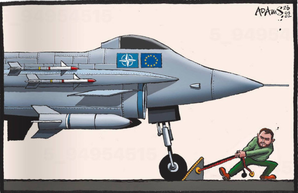 Чем завершится истребительный пинг-понг Украины и Запада?