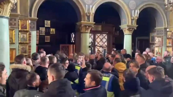 Сатанисты ПЦУ захватили церковь Святого Георгия Победоносца во Львове