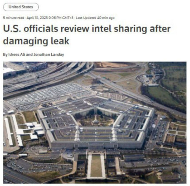 Министр обороны Ллойд Остин предупрежден об утечке секретных документов — США продолжает пользоваться своей легендой и пускать пыль в глаза