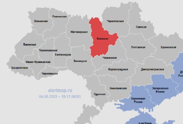В Киеве прозвучали взрывы. В небе был замечен неустановленный воздушный объект