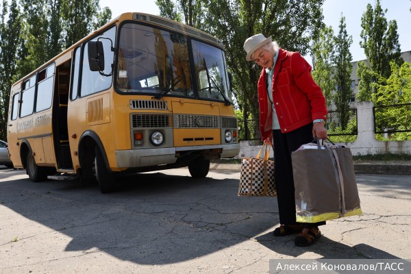 ВСУ обстреляли Новую Каховку во время эвакуации жителей