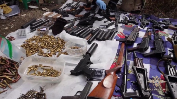 У жителя Подмосковья нашли в сарае целый арсенал на "полноценное ЧВК"