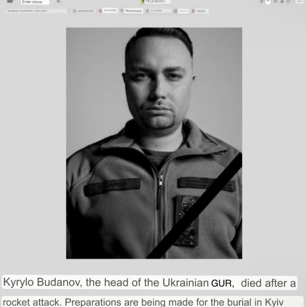 В Твиттере появились слухи, что Буданов погиб во время ракетной атаке на ГУР Украины.