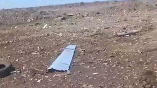 Беспилотник рухнул и взорвался в Таганроге