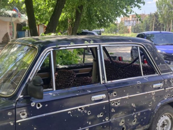 Украина расстреляла центр Горловки реактивной артиллерией. Есть жертвы