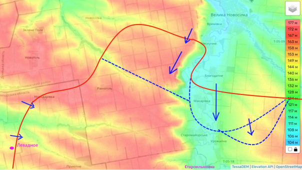 Великая Новоселка - обстановка на 08.00 12.06.23