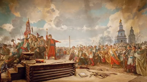 Пример из истории - ликвидация Императрицей Екатериной II бандитского анклава под названием "Запорожская Сечь"